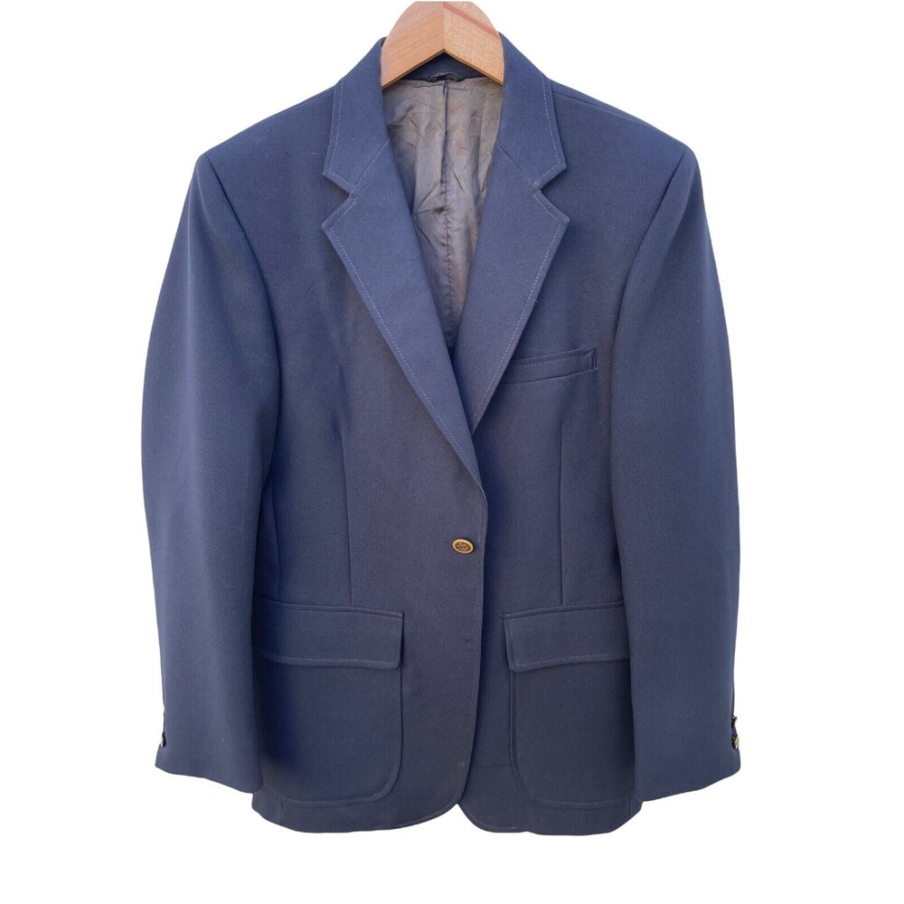 American Craftsmen Blue Suit Jacket Size ?? 38R